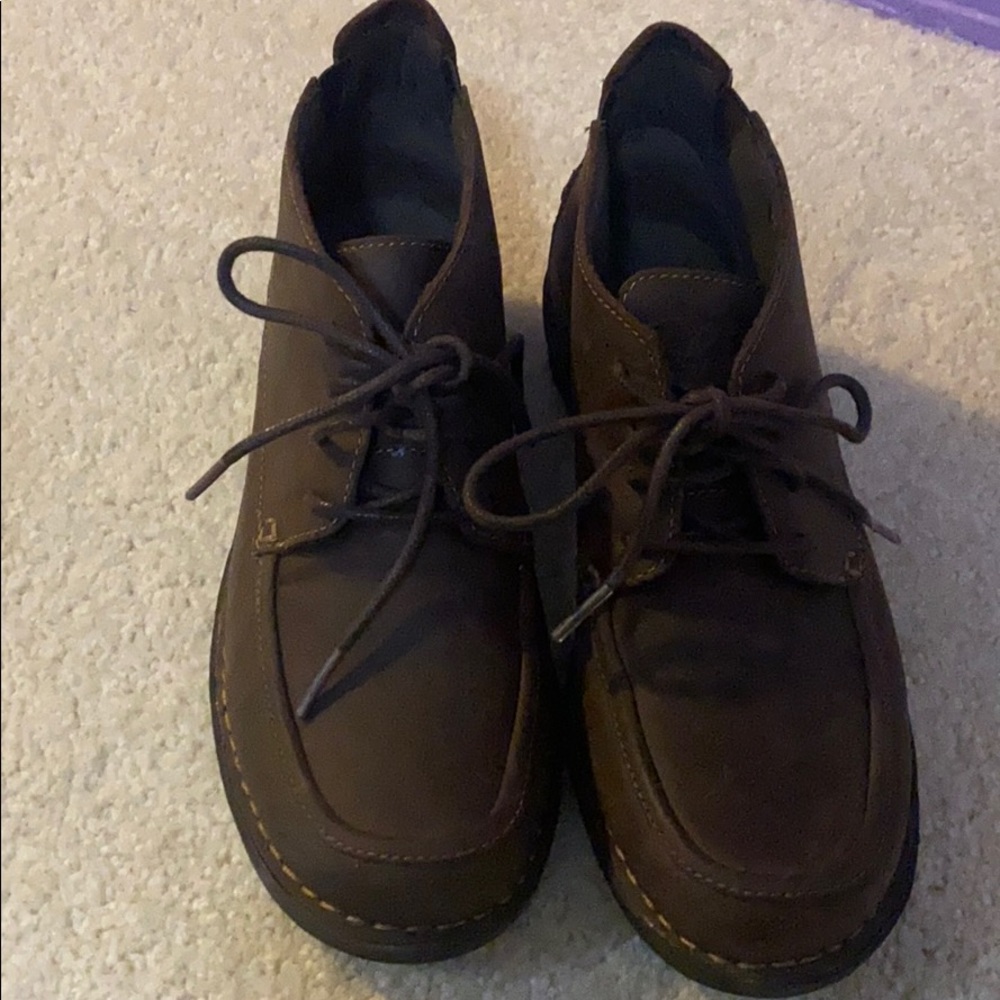 NWOT- Clark’s Leather Booties